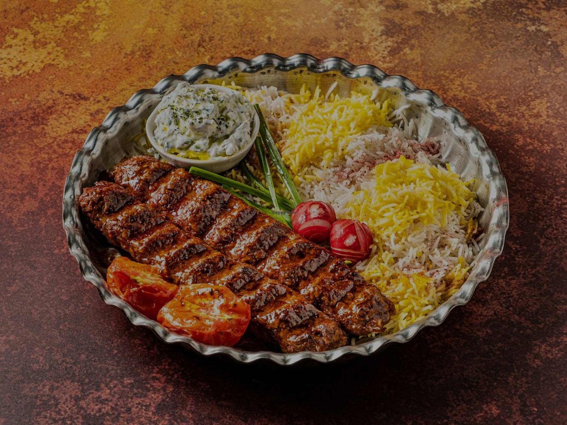 Sholeh Persian restaurant Glasgow kebab